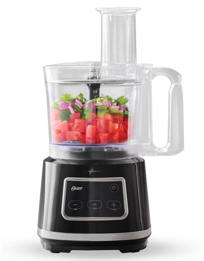 10-Cup Food Processor with Touchscreen Controls – 500W Motor, Multifunctional Blades, Dishwasher Safe