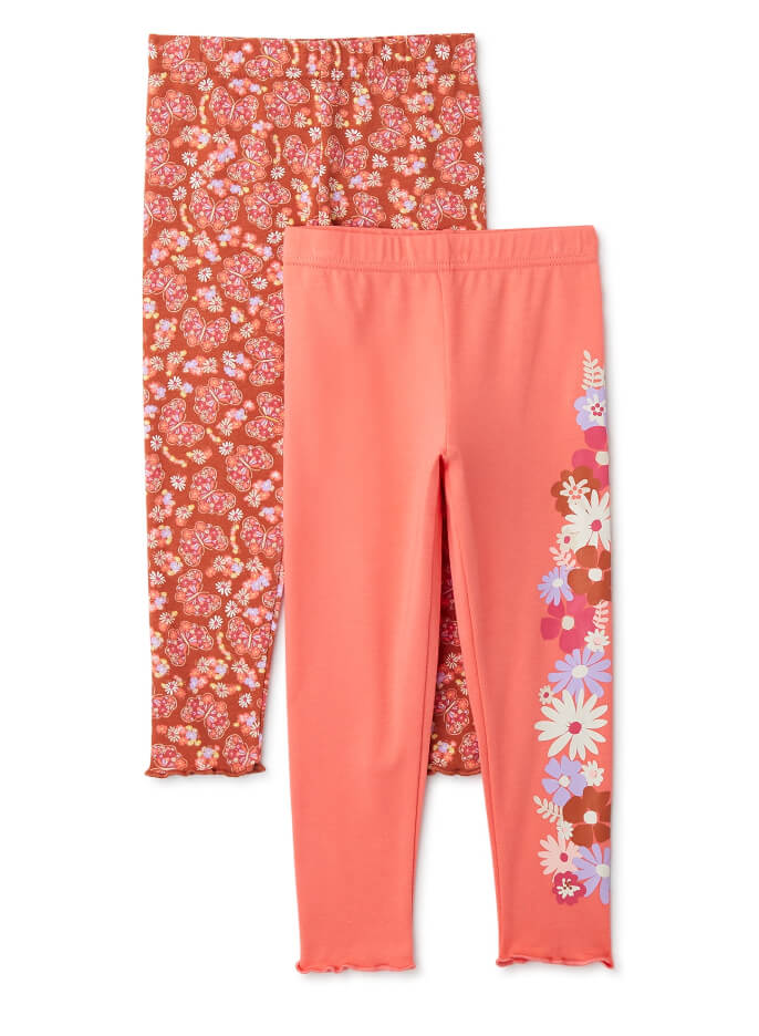 365 Kids from Garanimals Girls Leggings, 2-Pack - The Bargin Chic Retail Store
