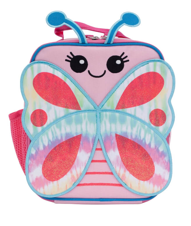 Accessory Innovations Flutter Butterfly Insulated Lunch Box for Kids, BPA Free - The Bargin Chic Retail Store