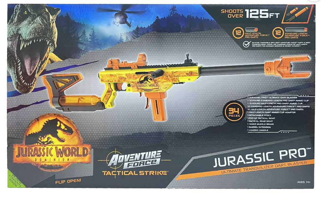 Adventure Force Tactical Strike Jurassic Pro Ultimate Tranquilizer Dart Blaster - The Bargin Chic Retail Store