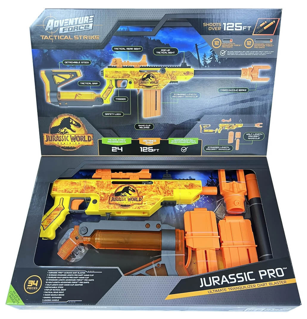 Adventure Force Tactical Strike Jurassic Pro Ultimate Tranquilizer Dart Blaster - The Bargin Chic Retail Store