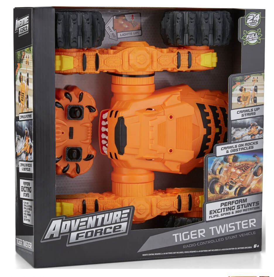 Adventure Force Tiger Twister Radio Controlled Stunt Vehicle - The Bargin Chic Retail Store