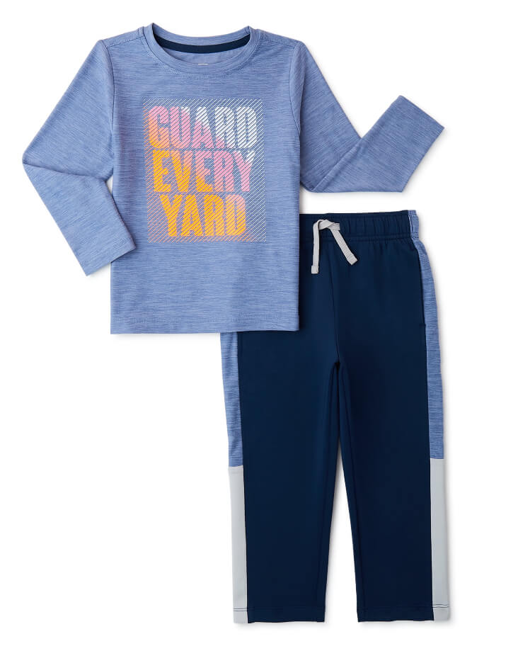 Athletic Works Baby and Toddler Boy Graphic Tee and Jogger Pants Set, 2-Piece, Sizes 12M-5T - The Bargin Chic Retail Store