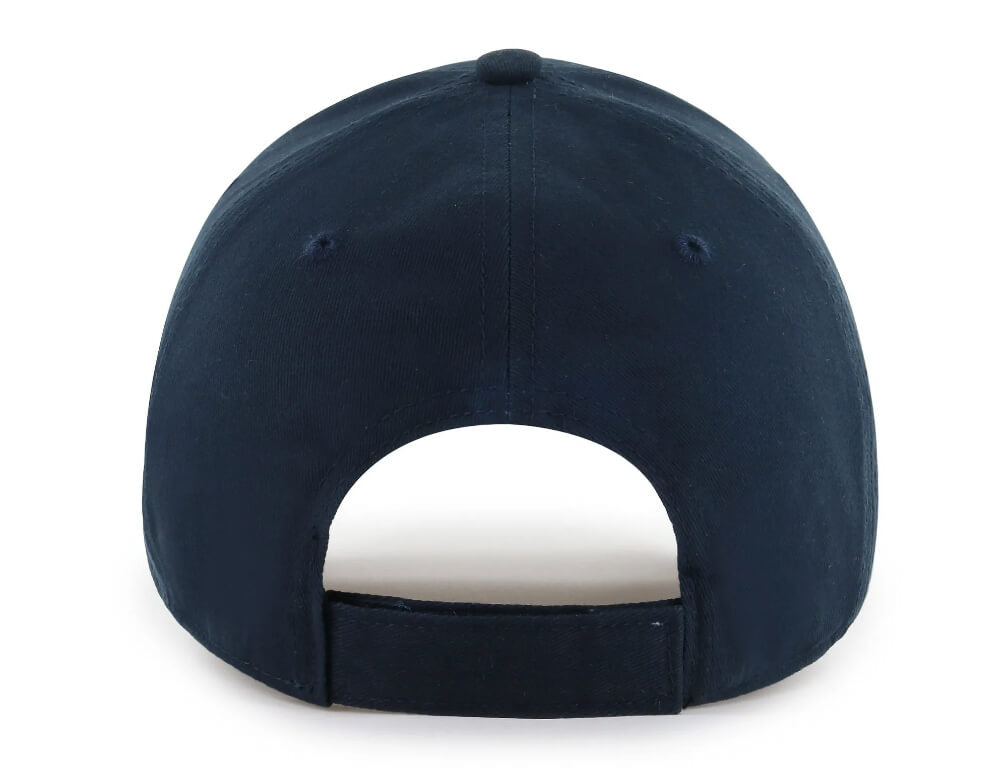 Atlanta Braves Navy Blue Structured Cotton Hat – Unisex, 47 Brand, Official MLB Cap