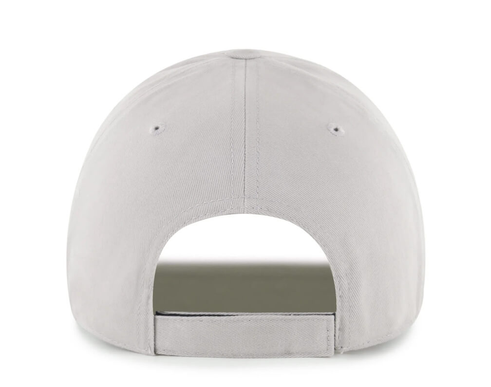 Atlanta Braves Structured Unisex Cotton Hat – Grey, 47 Brand, Official MLB Gear