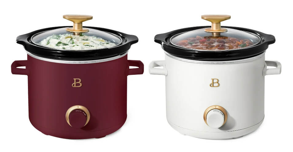 Beautiful 2 qt Slow Cooker Set, 2-Pack