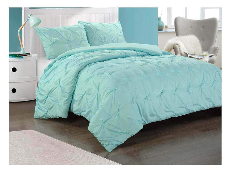 Better Homes & Garden Cotton Pintuck 5-Piece Comforter Set, Full/Queen - The Bargin Chic Retail Store