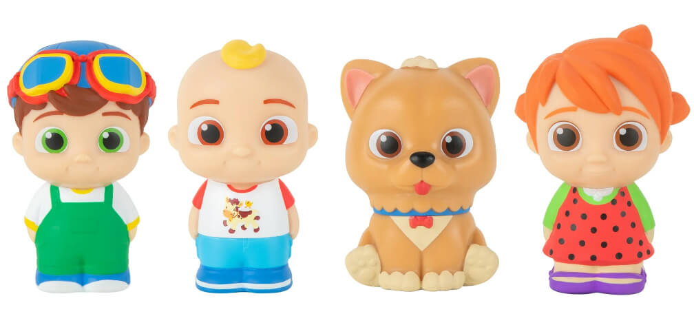 CoComelon JJ and Family Figure Set – Educational Roleplay Fun for Kids