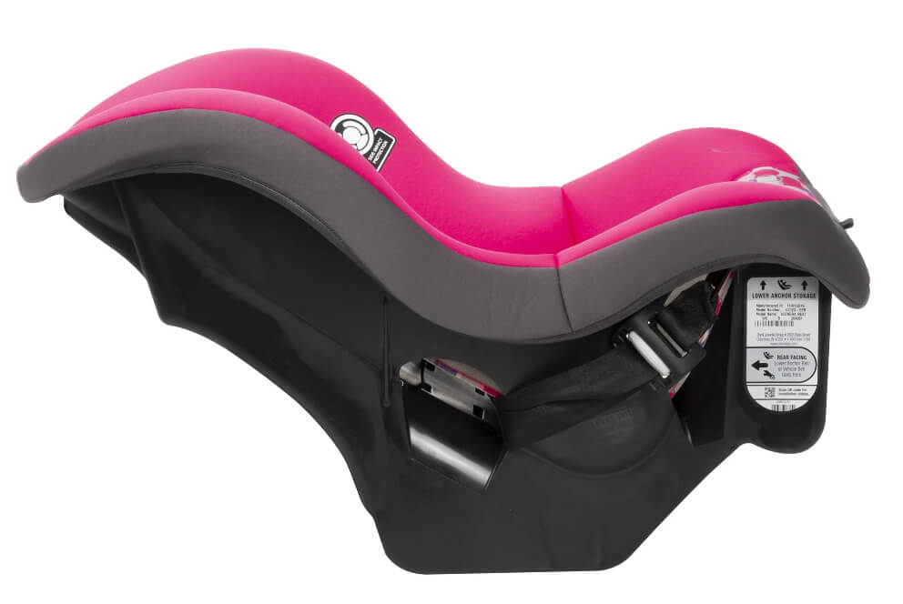 Cosco Kids Scenera NEXT Convertible Car Seat – Pink | Rear & Forward-Facing Toddler Car Seat, 5-Point Harness, Machine Washable