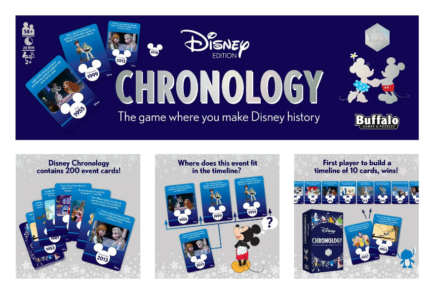 Disney Chronology Timeline Event Card Game - The Bargin Chic Retail Store