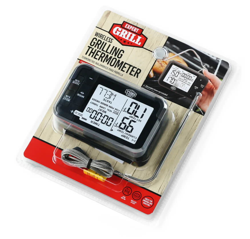 Expert Grill ABS Wireless Digital BBQ Grilling Thermometer - The Bargin Chic Retail Store