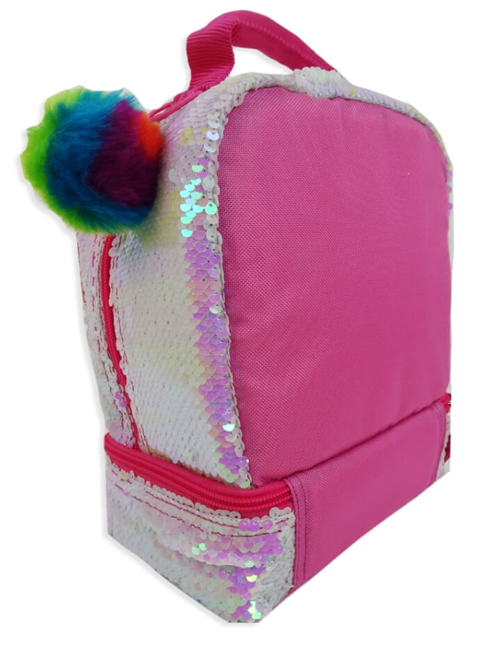 Fast Forward LLC 2-Way Sequin Panda Dual Compartment Lunch Bag - The Bargin Chic Retail Store
