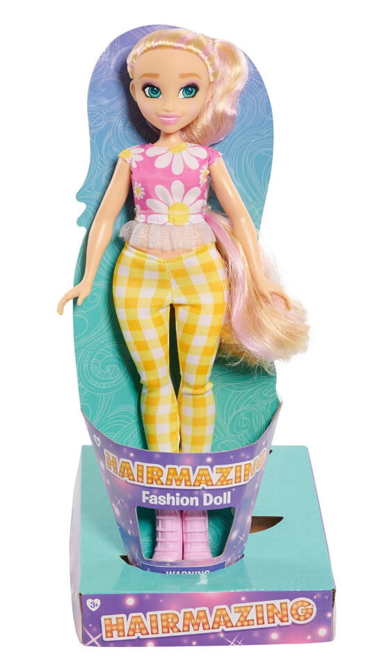 Hairmazing Fashion Forward Fashion Doll – Daisy Flower Top, Kids Toys for Ages 3 Up - The Bargin Chic Retail Store