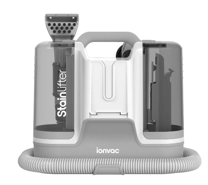 Ionvac Stain Lifter Portable Carpet & Upholstery Cleaner – 12kPa Suction Power, Deep Cleaning Brush