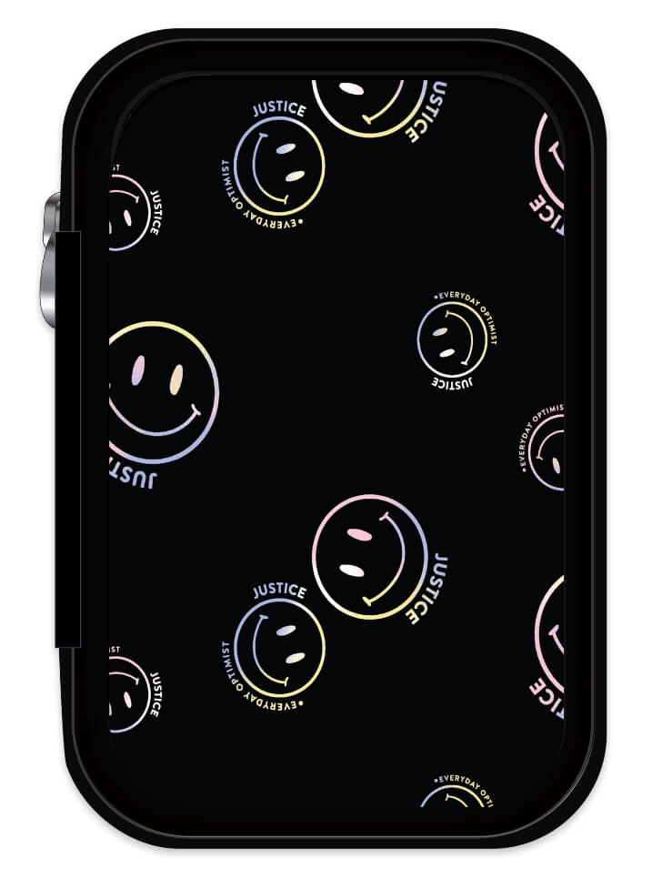 Justice Collegiate Metallics Pencil Case with Glitter and Confetti Accents - The Bargin Chic Retail Store