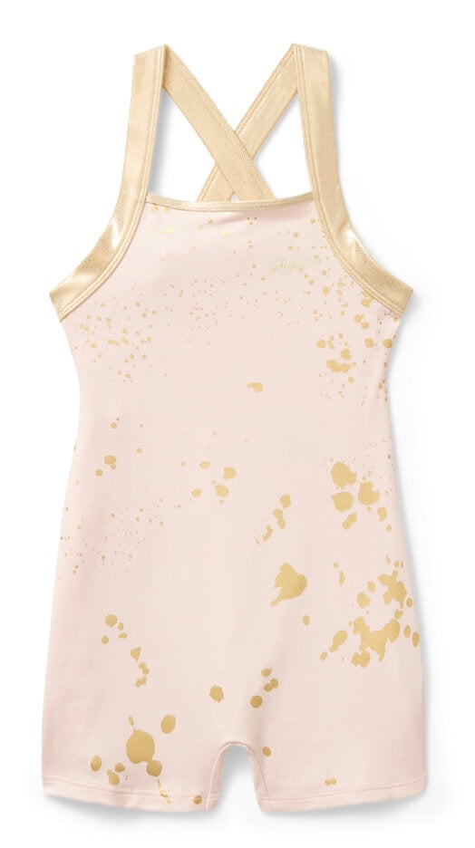 Justice Girls Dance and Gymnastics Biketard with Scrunchie, Sizes XS-XL - The Bargin Chic Retail Store