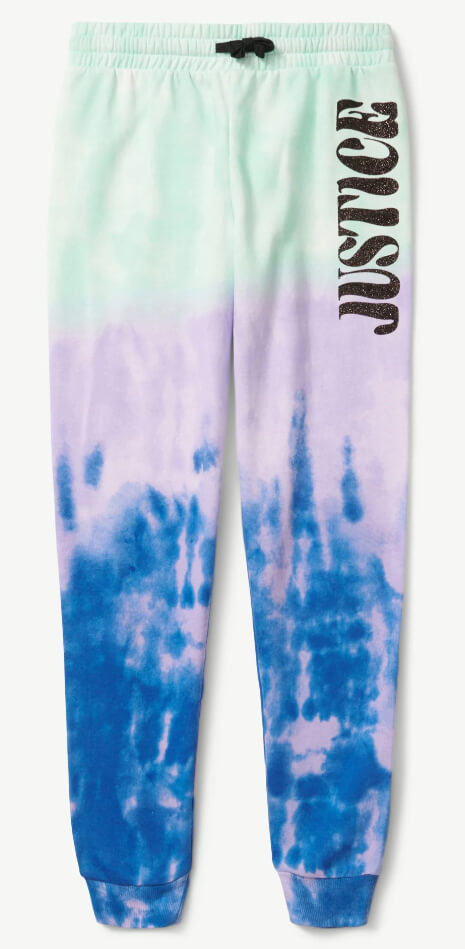 Justice Girls Graphic Fleece Joggers - The Bargin Chic Retail Store