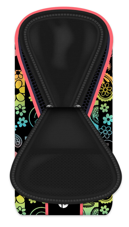 Justice Groovy Vibes Multi-color Desktop Pencil Case, Soft Case style - The Bargin Chic Retail Store