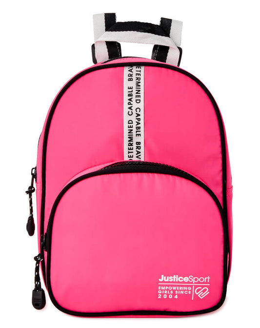Justice Kids’ JSPORT Mini Backpack - Pink - The Bargin Chic Retail Store