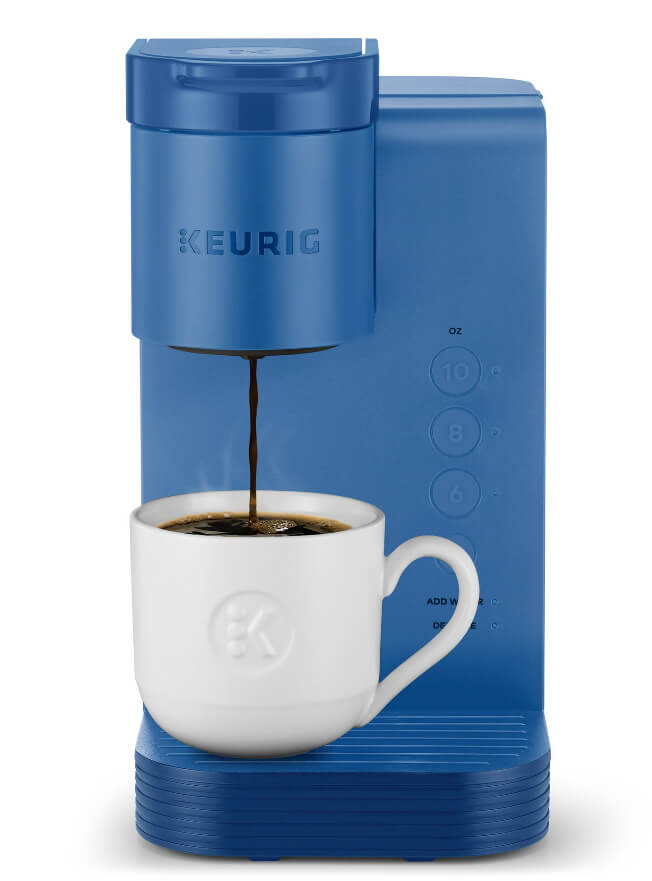 Keurig K-Express Essentials Pacific Blue Single-Serve K-Cup Pod Coffee Maker - The Bargin Chic Retail Store