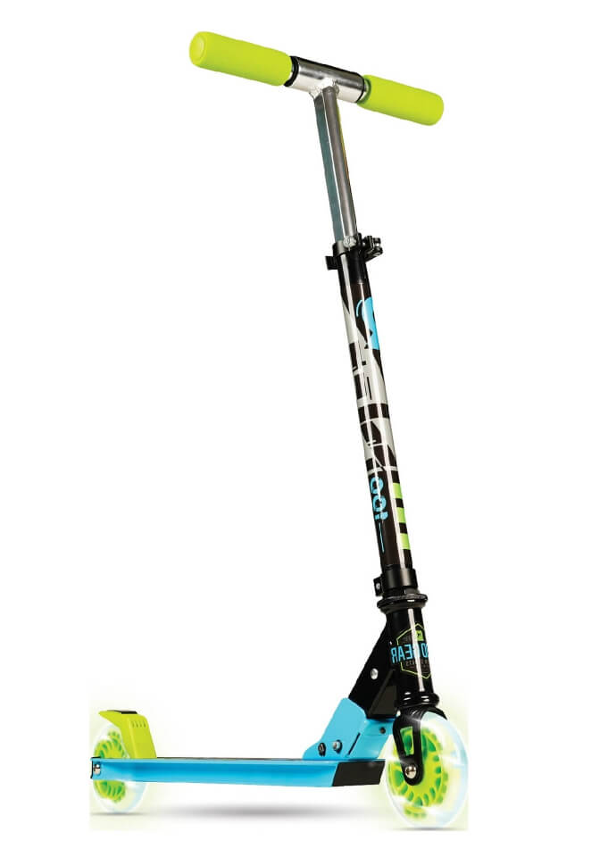 Madd Gear Rize Folding Kids Kick Scooter - Light Up Wheels Height Adjustable 3 Yrs + Lightweight - The Bargin Chic Retail Store