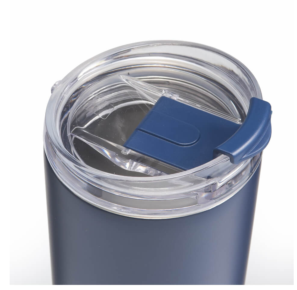 Mainstays 20 oz Double Wall Stainless Steel Tumbler, Navy - The Bargin Chic Retail Store