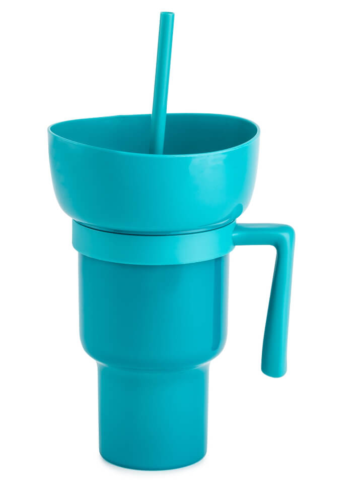 Mainstays Stadium Tumbler 32 fl oz, Teal - The Bargin Chic Retail Store