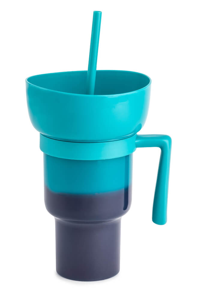 Mainstays Stadium Tumbler 32 fl oz, Teal - The Bargin Chic Retail Store