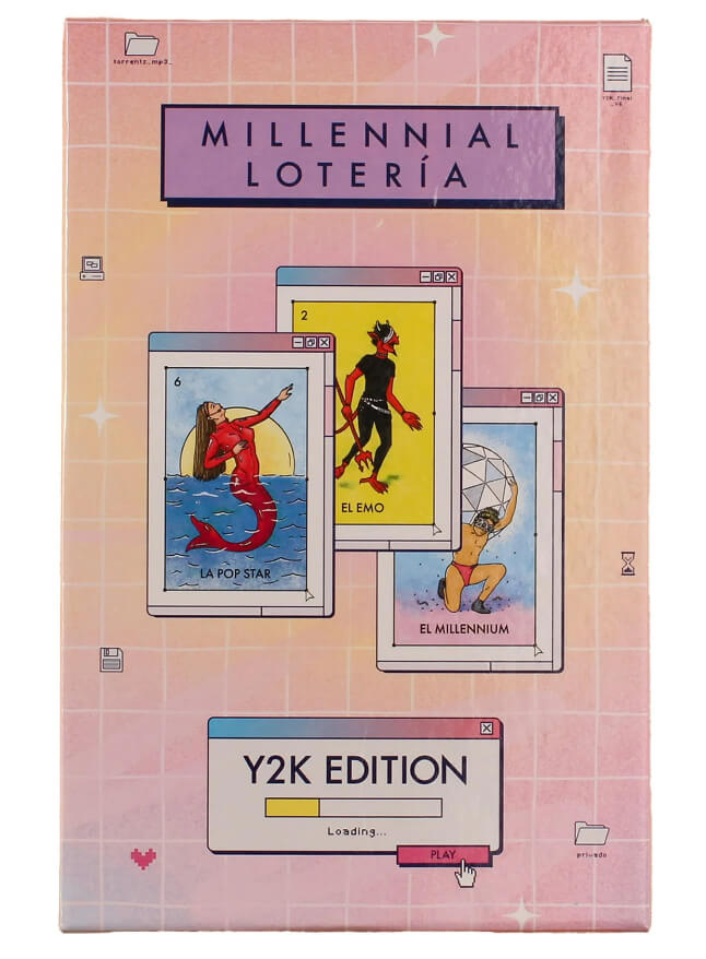 Millennial Lotería: Y2K Edition, a Blend of "Mexican Bingo" and Late 90's Nostalgia - The Bargin Chic Retail Store