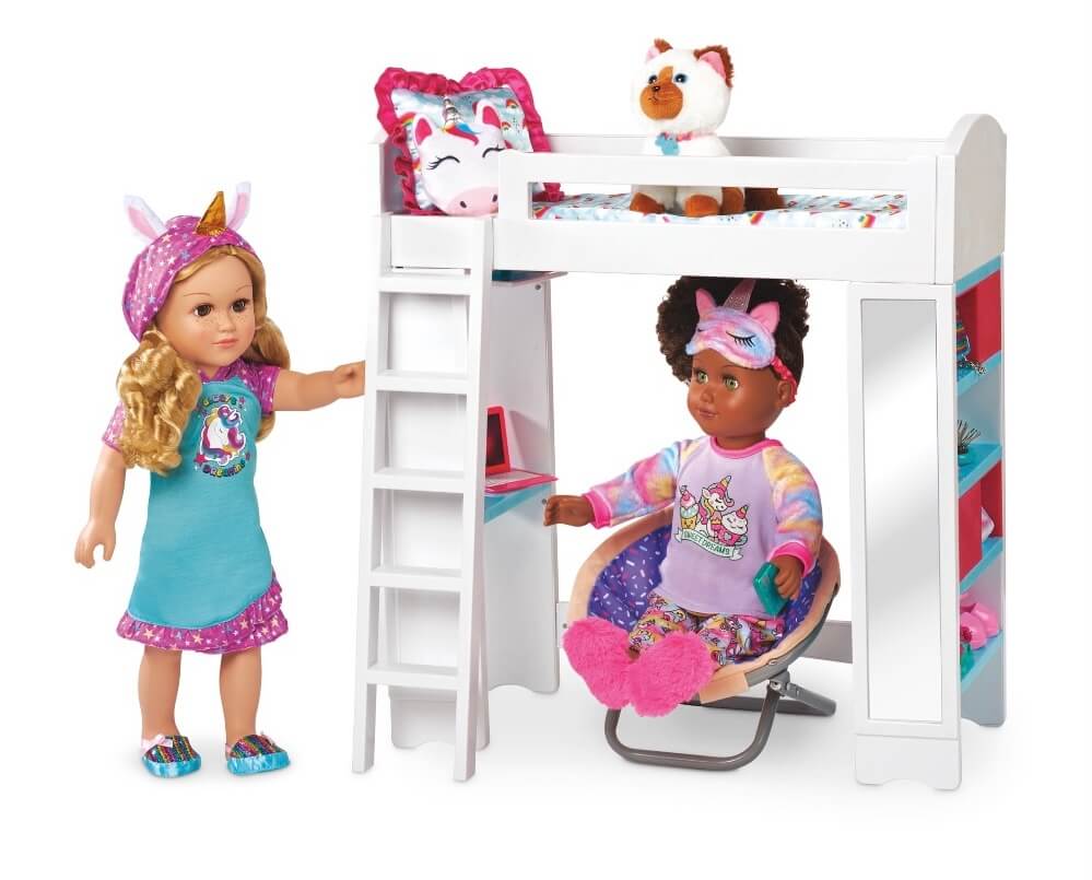 My Life As Loft Bed Play Set for 18” Dolls - The Bargin Chic Retail Store