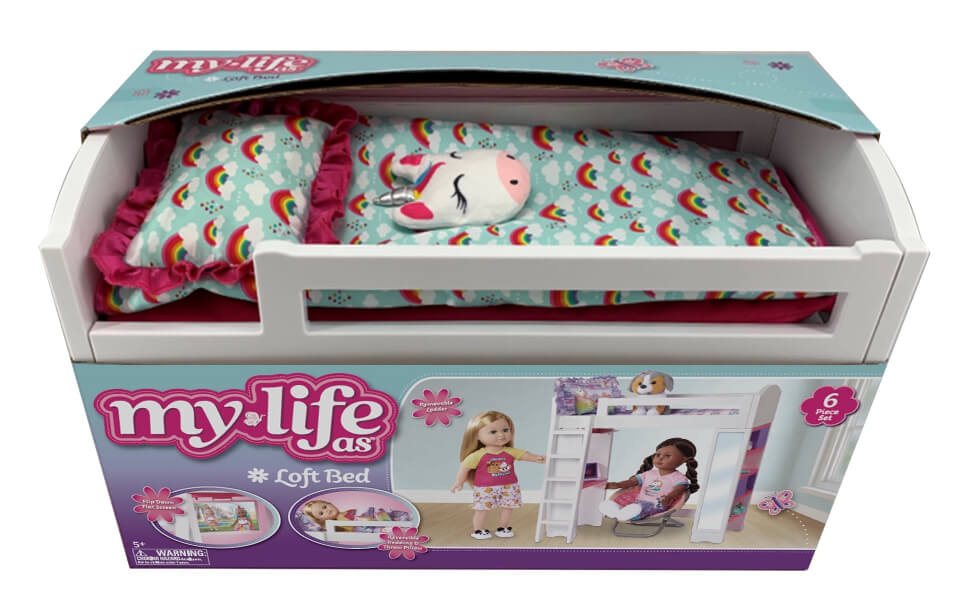 My Life As Loft Bed Play Set for 18” Dolls - The Bargin Chic Retail Store
