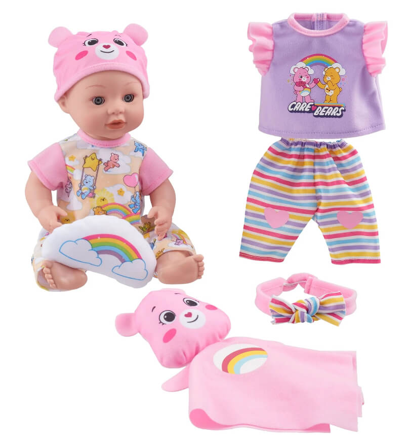 My Sweet Love Care Bears 12.5 inch Baby Doll Play Set - The Bargin Chic Retail Store