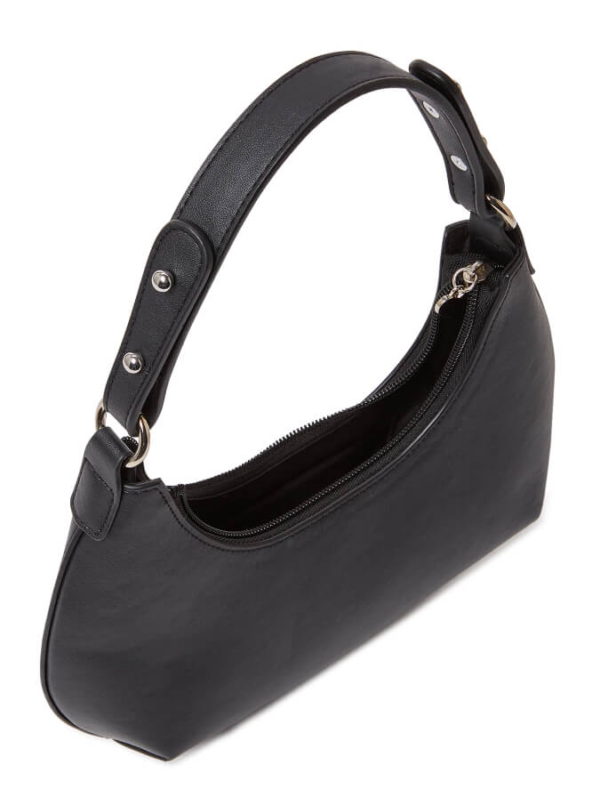 No Boundaries Women’s Joyful Expression Shoulder Bag Black - The Bargin Chic Retail Store