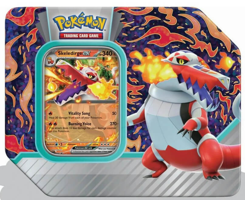 Pokemon Trading Card Games Paldea Partners Tin - The Bargin Chic Retail Store