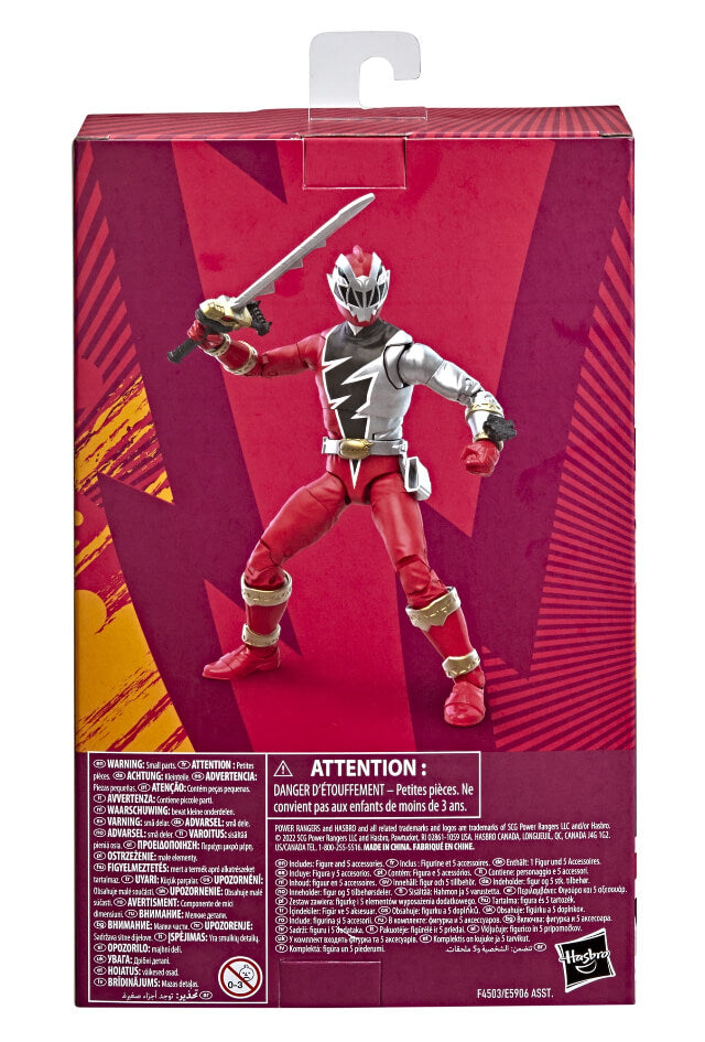Power Rangers Lightning Collection Dino Fury Red Ranger Premium Collectible Action Figure - The Bargin Chic Retail Store