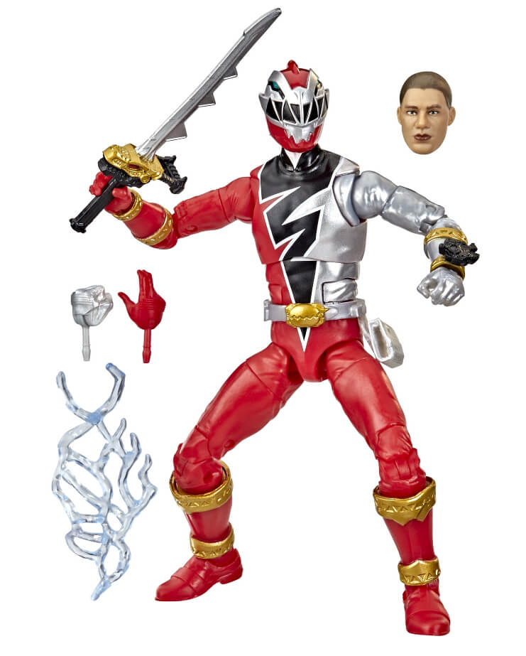 Power Rangers Lightning Collection Dino Fury Red Ranger Premium Collectible Action Figure - The Bargin Chic Retail Store