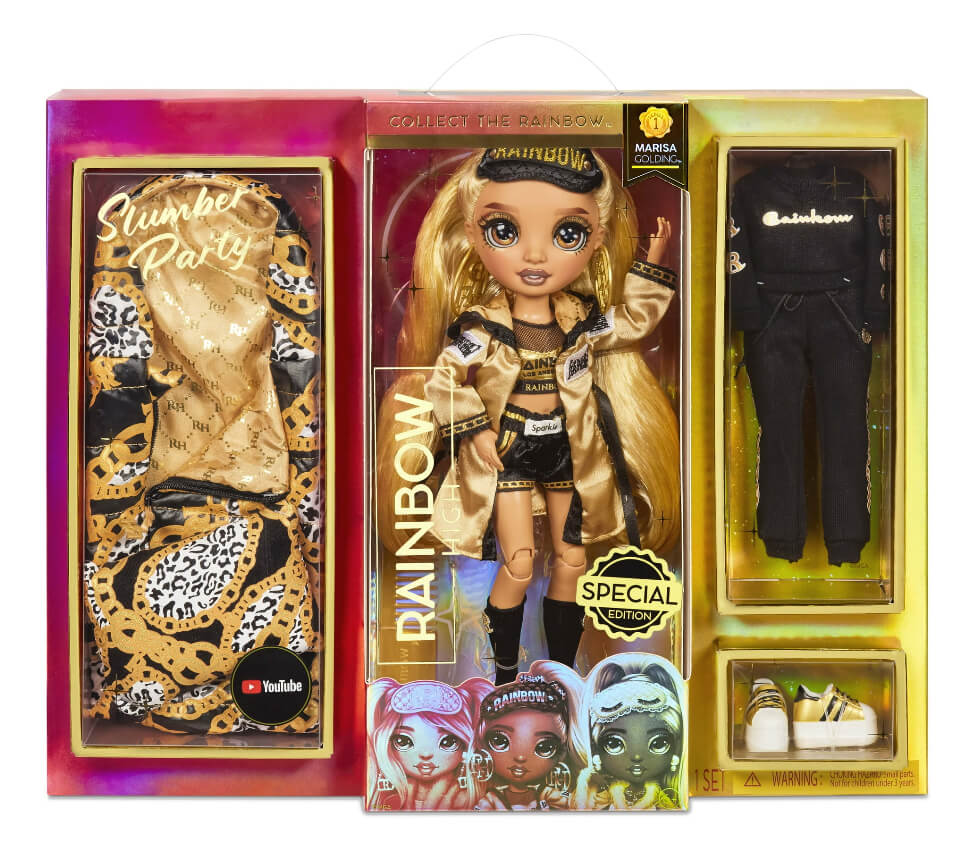 Rainbow High™ Fashion Doll - Marisa Golding - The Bargin Chic Retail Store