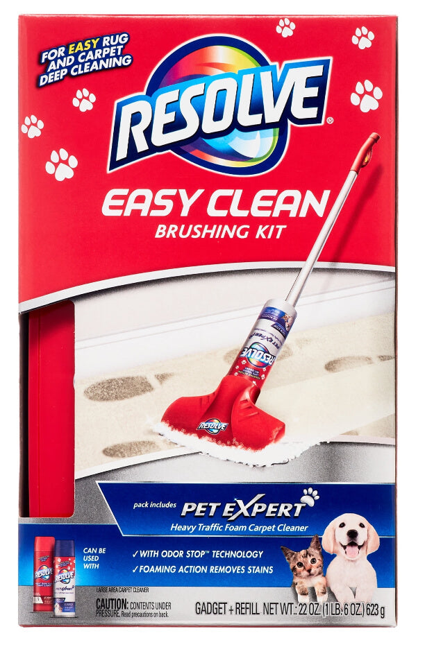 Resolve Pet Expert Easy Clean Carpet Cleaner Gadget + Foam Spray Refill - The Bargin Chic Retail Store