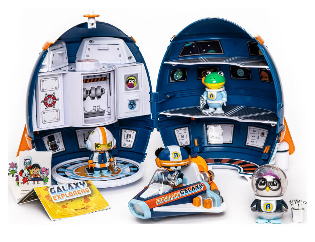 Ryan’s World Galaxy Explorers Mystery Adventure Playset – Space Toy for Kids