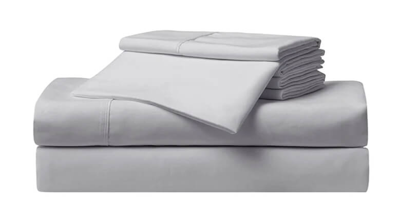 Serta So Soft 6-Piece Gray Bed Sheet Set, Queen
