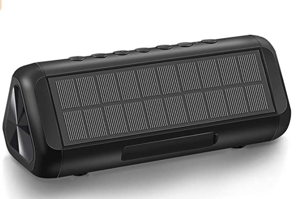 Solar Bluetooth Speaker Portable Wireless Waterproof - The Bargin Chic Retail Store
