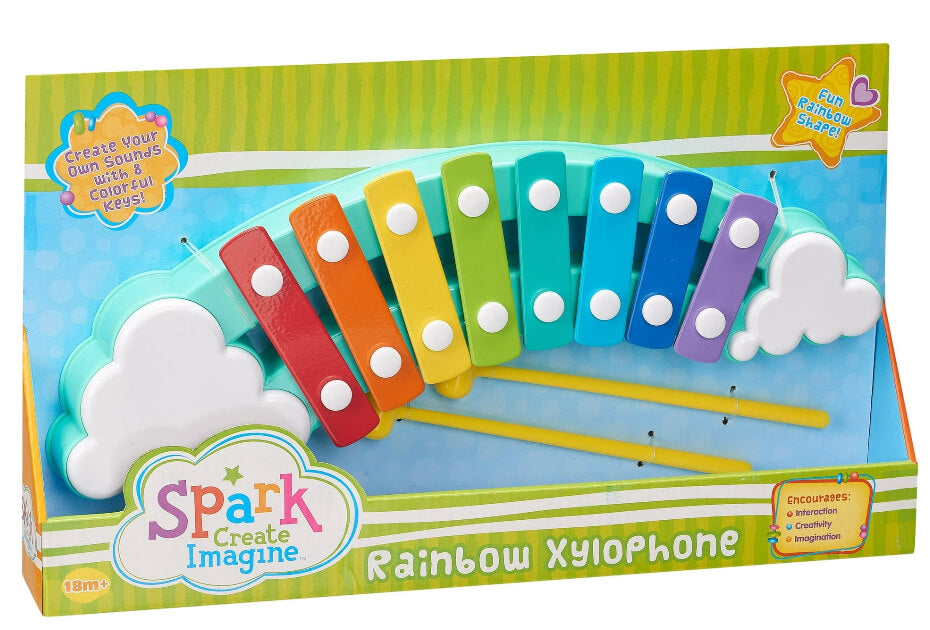 Spark. Create. Imagine. Rainbow Xylophone Musical Toy - The Bargin Chic Retail Store