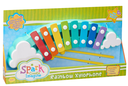 Spark. Create. Imagine. Rainbow Xylophone Musical Toy - The Bargin Chic Retail Store