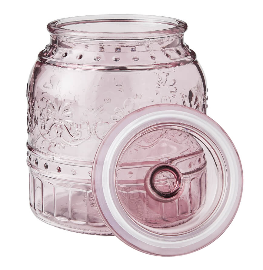The Pioneer Woman Cassie Glass Canister 3 Pc Set - The Bargin Chic Retail Store