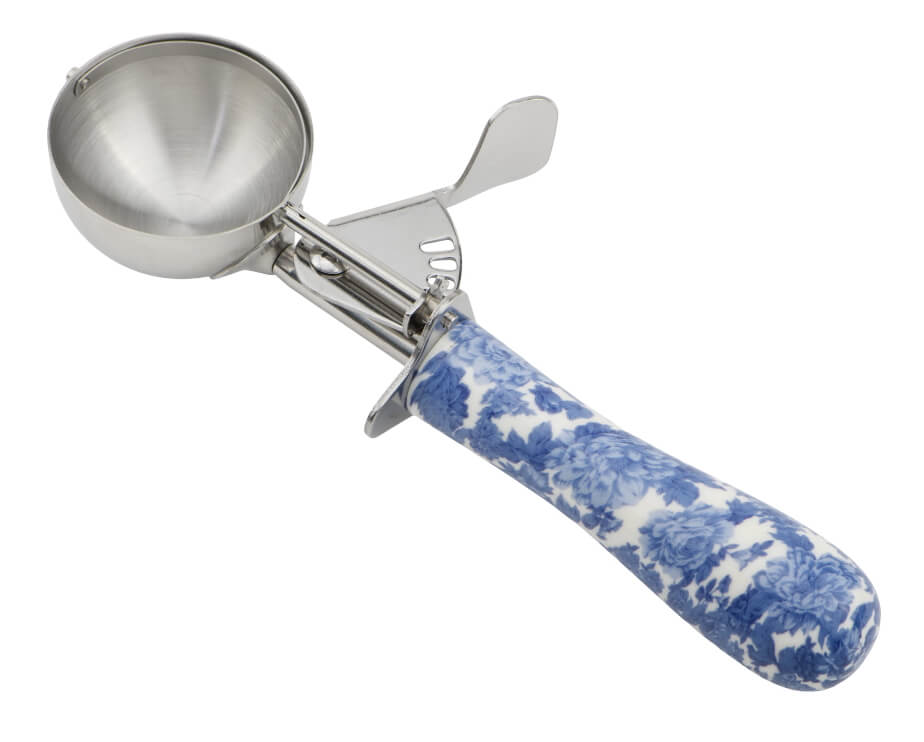The Pioneer Woman Heritage Floral Stainless Steel Trigger Ice Cream Scoop - The Bargin Chic Retail Store