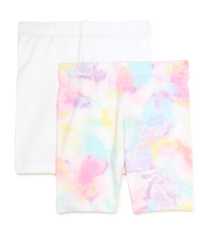 Wonder Nation Girls Bike Shorts, 2-Pack - The Bargin Chic Retail Store