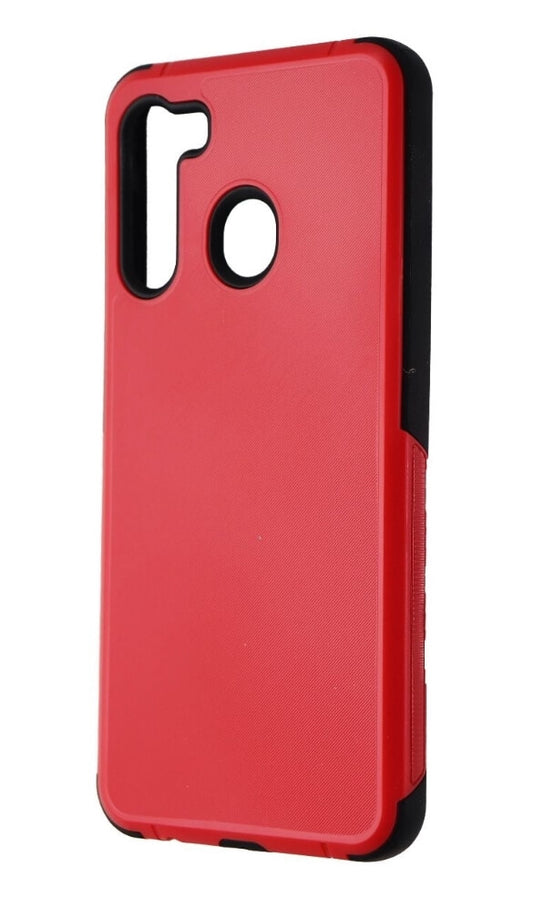 onn. Protect Series Rugged Case for Samsung Galaxy A21 - Red - The Bargin Chic Retail Store