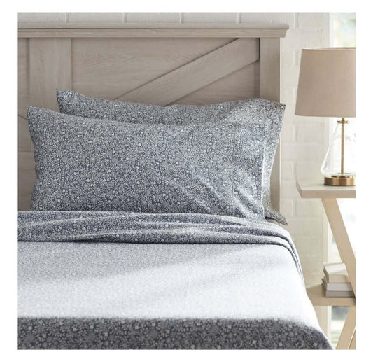 400 Thread Count Hygro Cotton Performance Pillowcases - Standard/Queen - Set Of 1 Pair Garden Floral - The Bargin Chic Retail Store