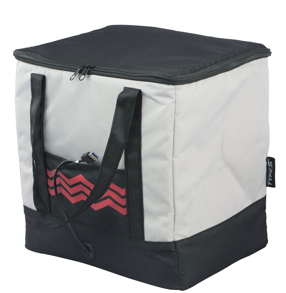 TYPES CARGOPODS™ 5V  Food Warmer Premium Insulated Food Delivery, and Catering Supply Warmer Bag