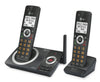 AT&T 2-Handset Expandable Cordless Phone with Unsurpassed Range, Smart Call Blocker and Answering System, (Black)